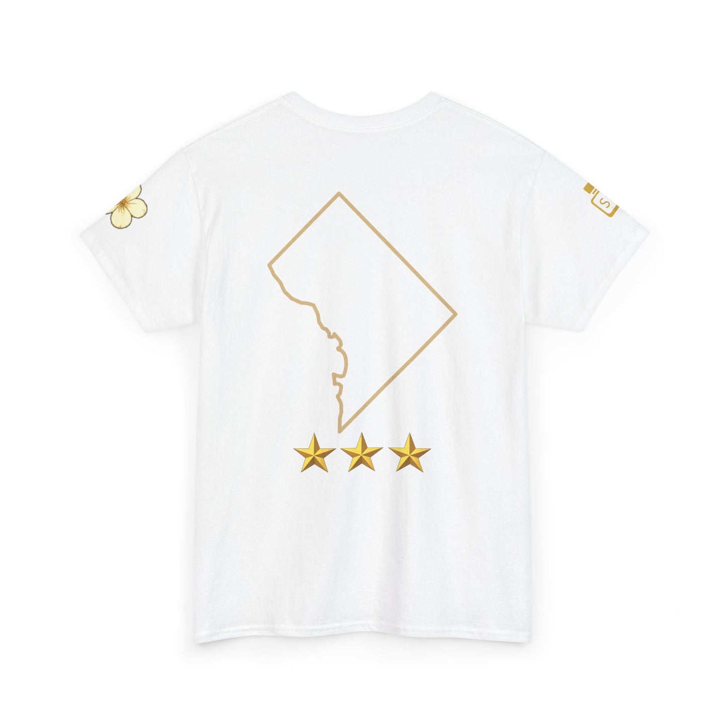 Scent Syndicate™ Gold Logo Tee (White)