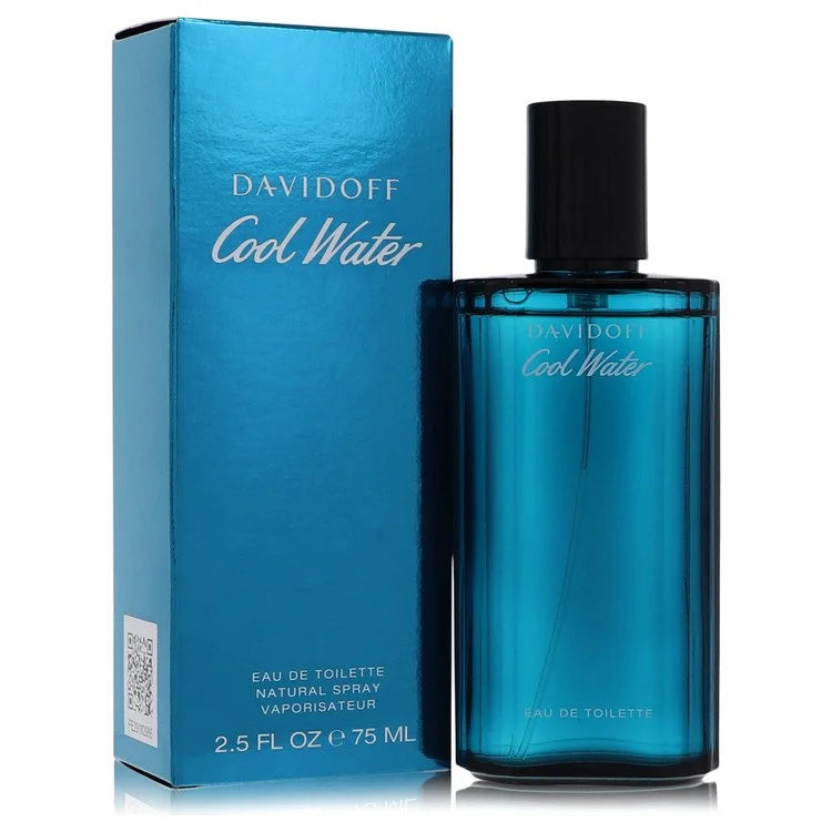 Davidoff Cool Water for Men – Eau de Toilette 2.5 oz (75 mL)