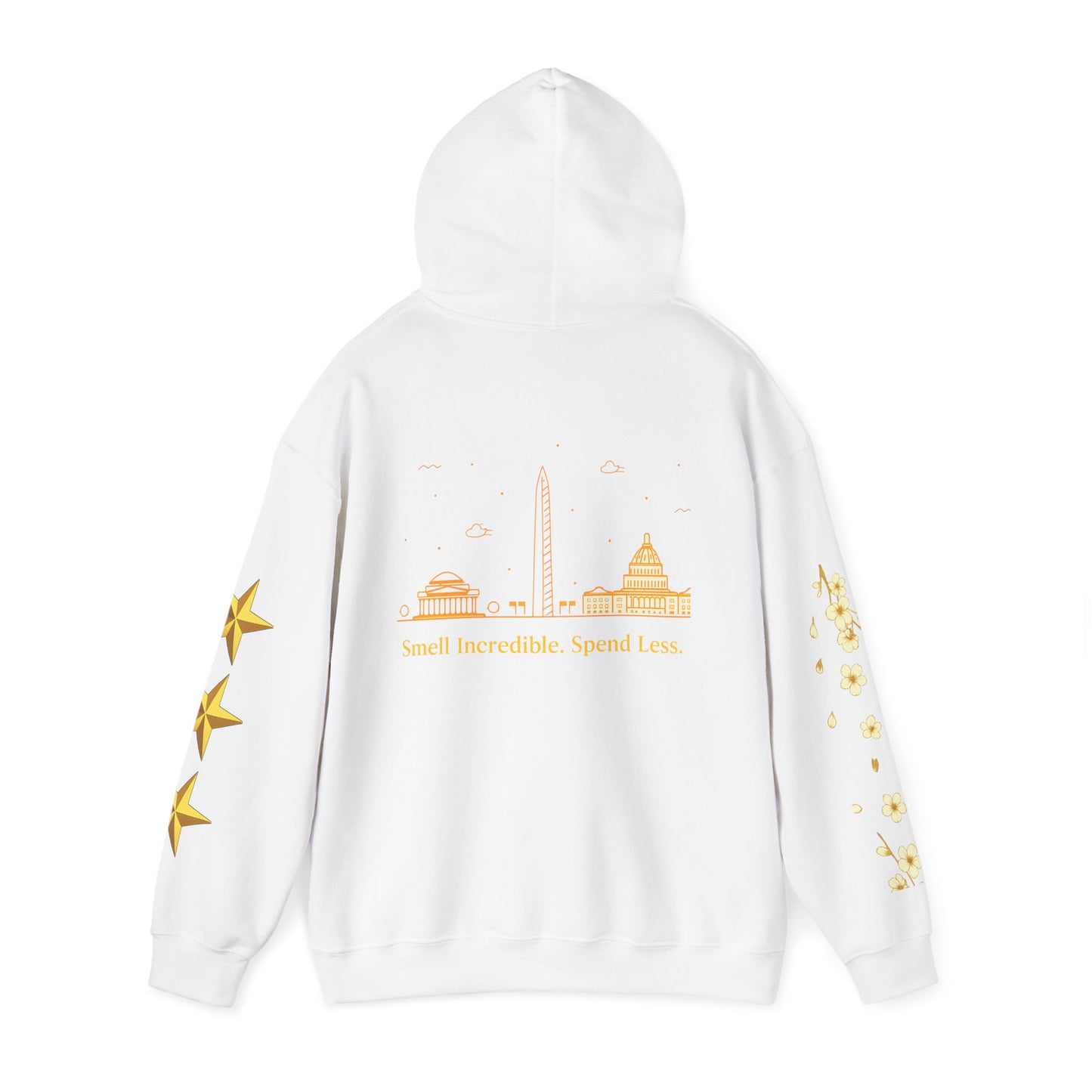Scent Syndicate™ DC Gold Hoodie (White)