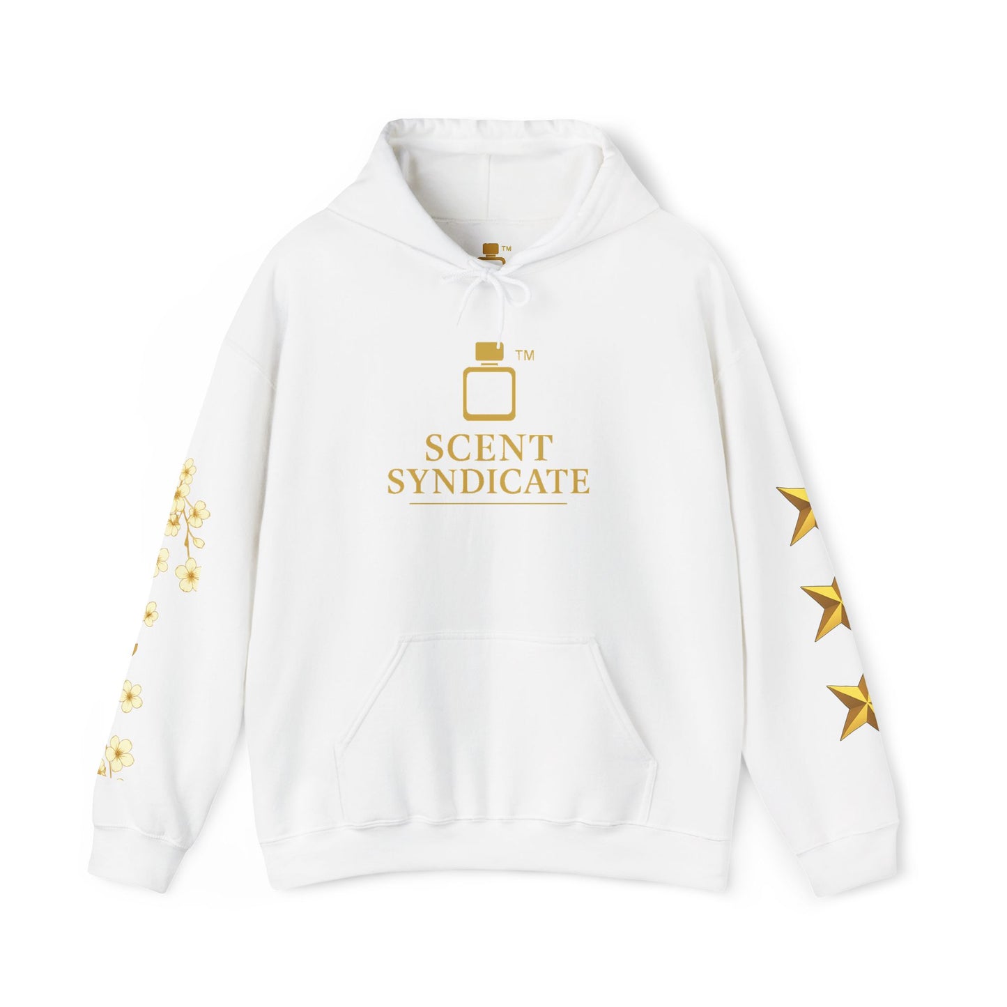 Scent Syndicate™ DC Gold Hoodie (White)
