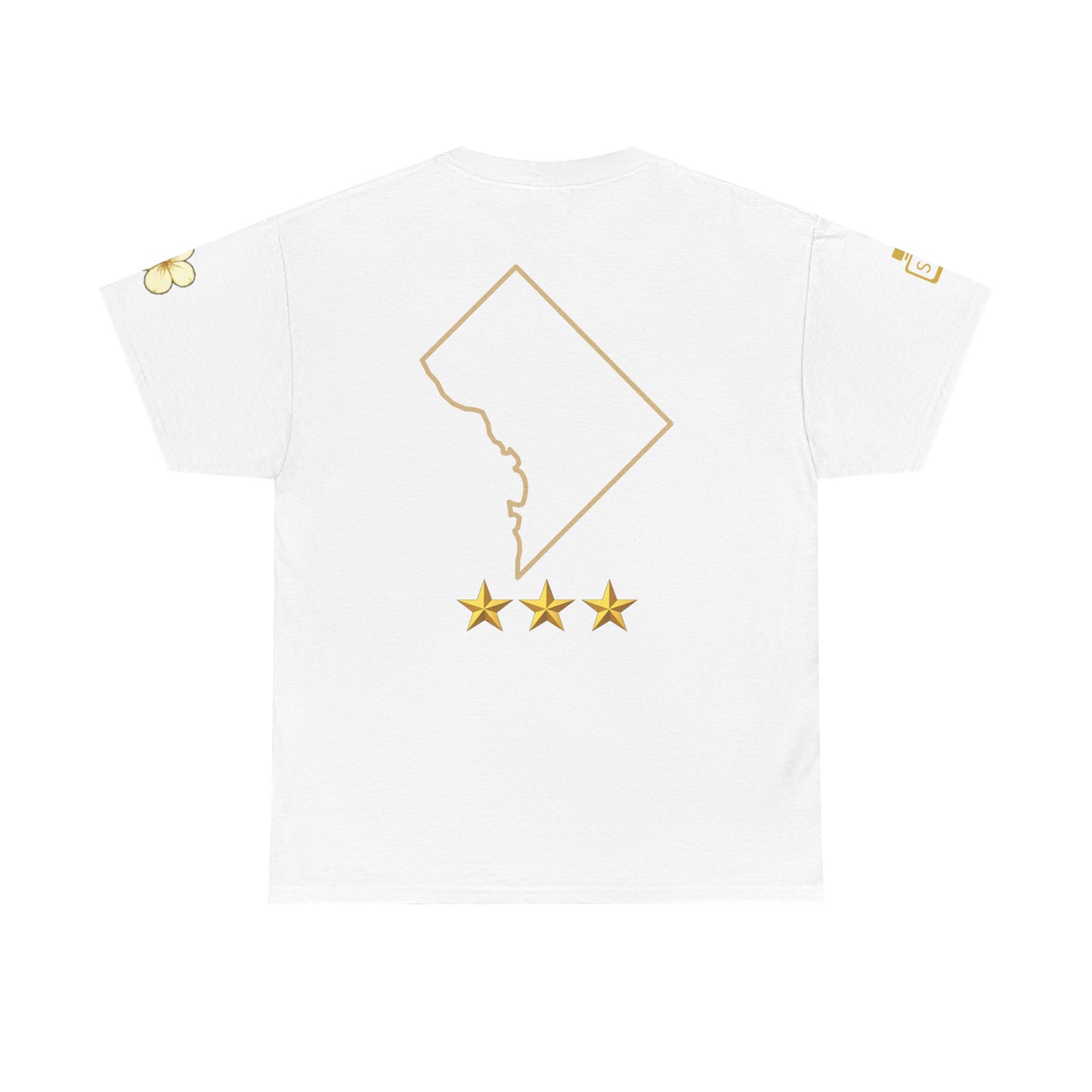 Scent Syndicate™ Gold Logo Tee (White)