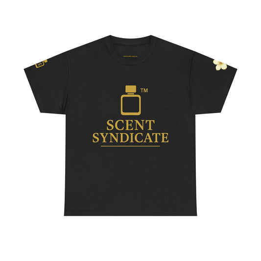 Scent Syndicate™ Gold Logo Tee (Black)