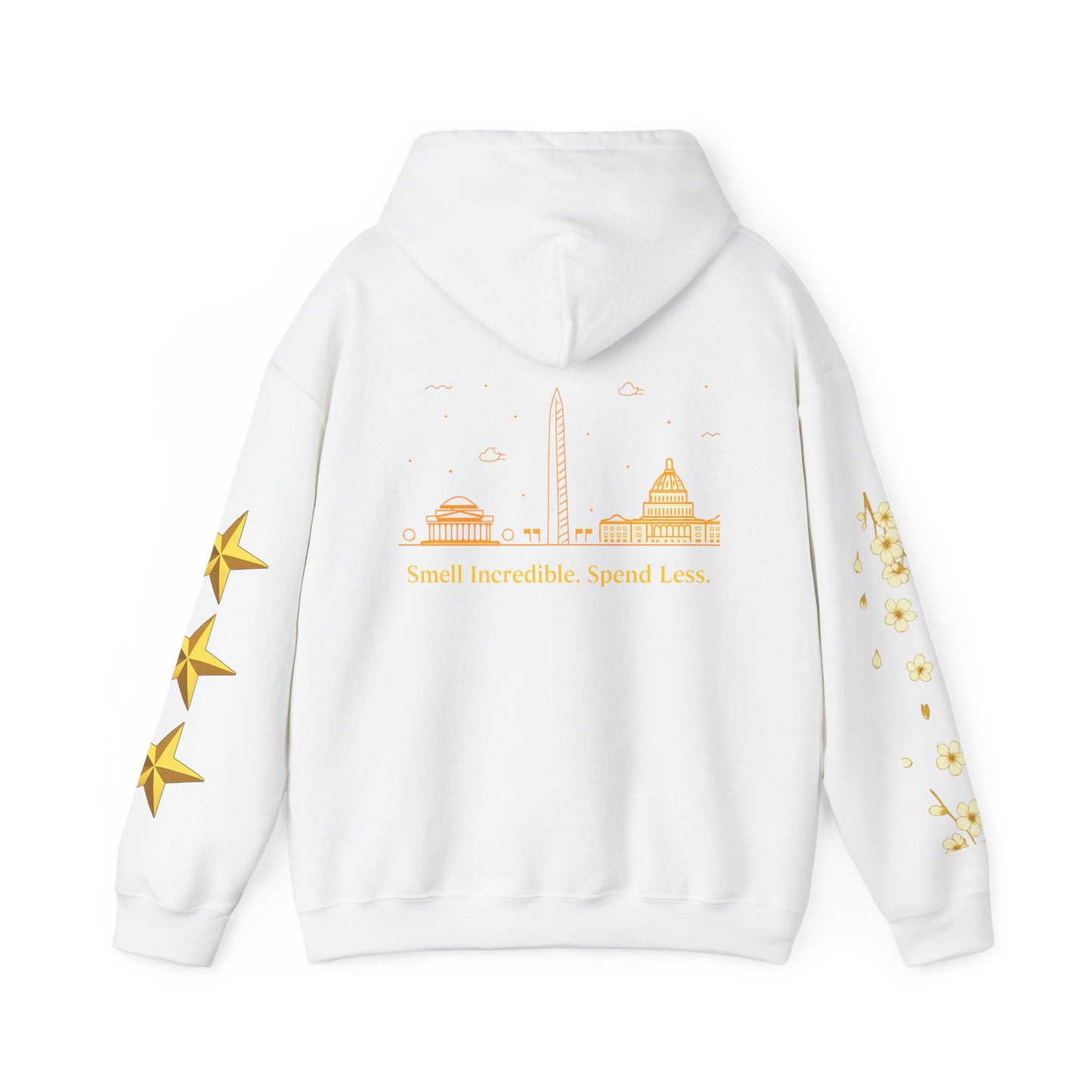 Scent Syndicate™ DC Gold Hoodie (White)