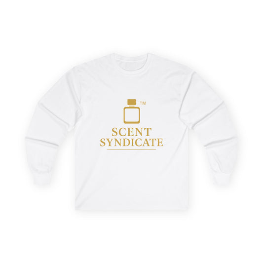 Scent Syndicate™ Signature Gold Crewneck – White