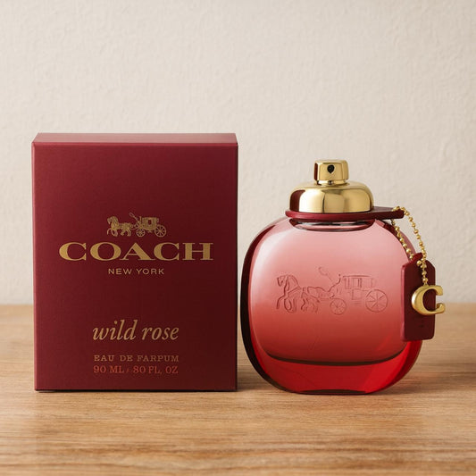 Coach Wild Rose Eau de Parfum — 3.0 oz / 90 ml.