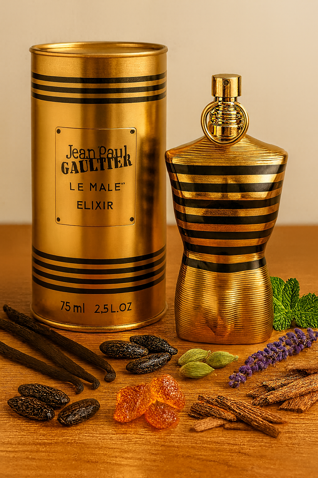 Jean Paul Gaultier Le Male Elixir Parfum — 2.5 oz / 75 ml