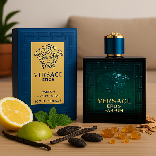 Versace Eros Parfum Spray for Men – 3.4 oz / 100 ml