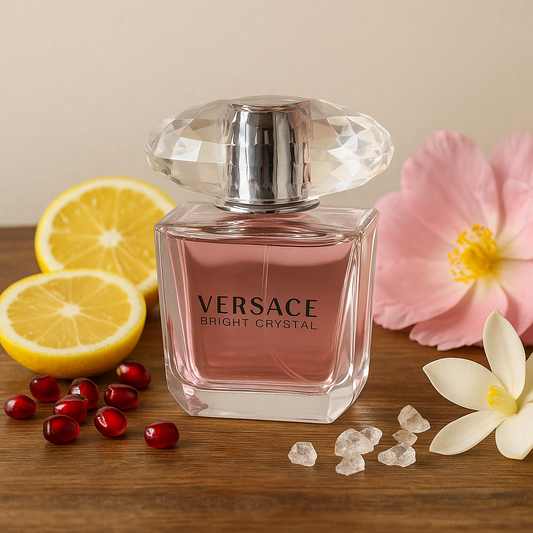 Versace Bright Crystal Eau de Toilette 3.0 oz