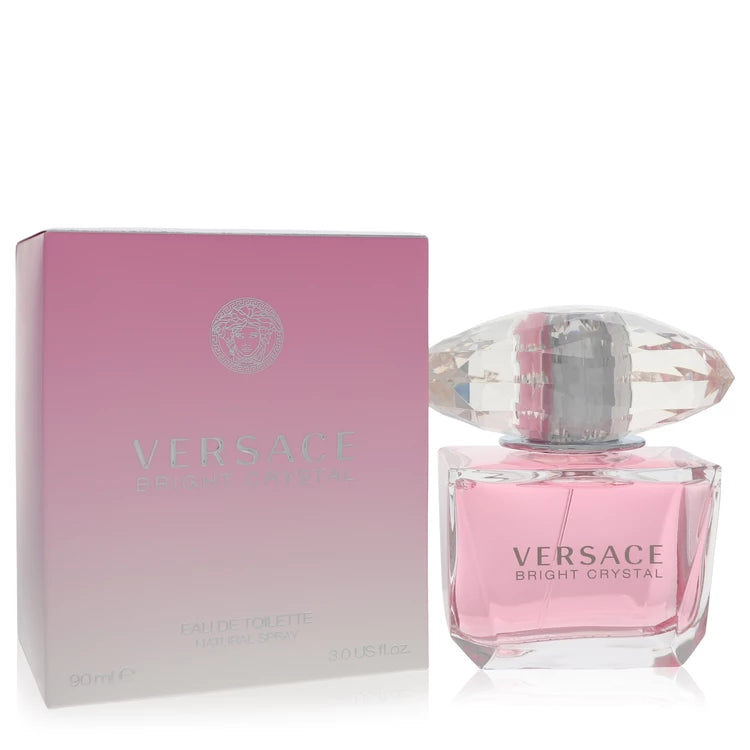 Versace Bright Crystal Eau de Toilette 3.0 oz