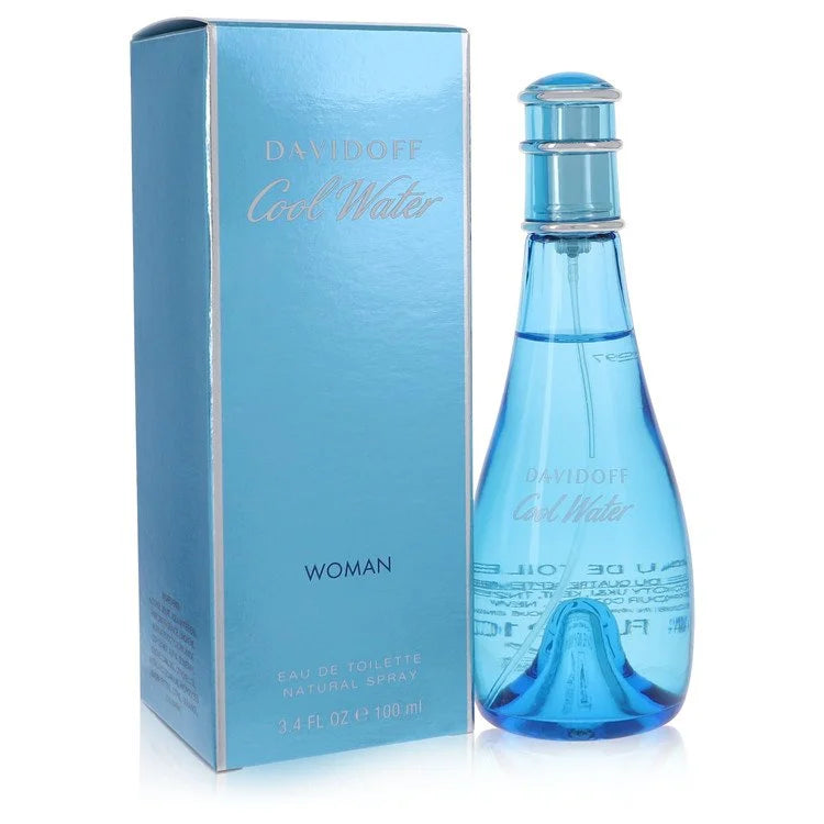 Davidoff Cool Water Woman Eau de Toilette 3.4 oz