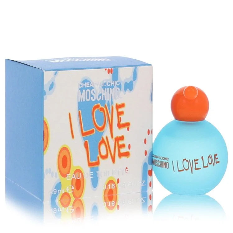 Moschino I Love Love for Women – 0.17 oz / 5 mL Mini Eau de Toilette